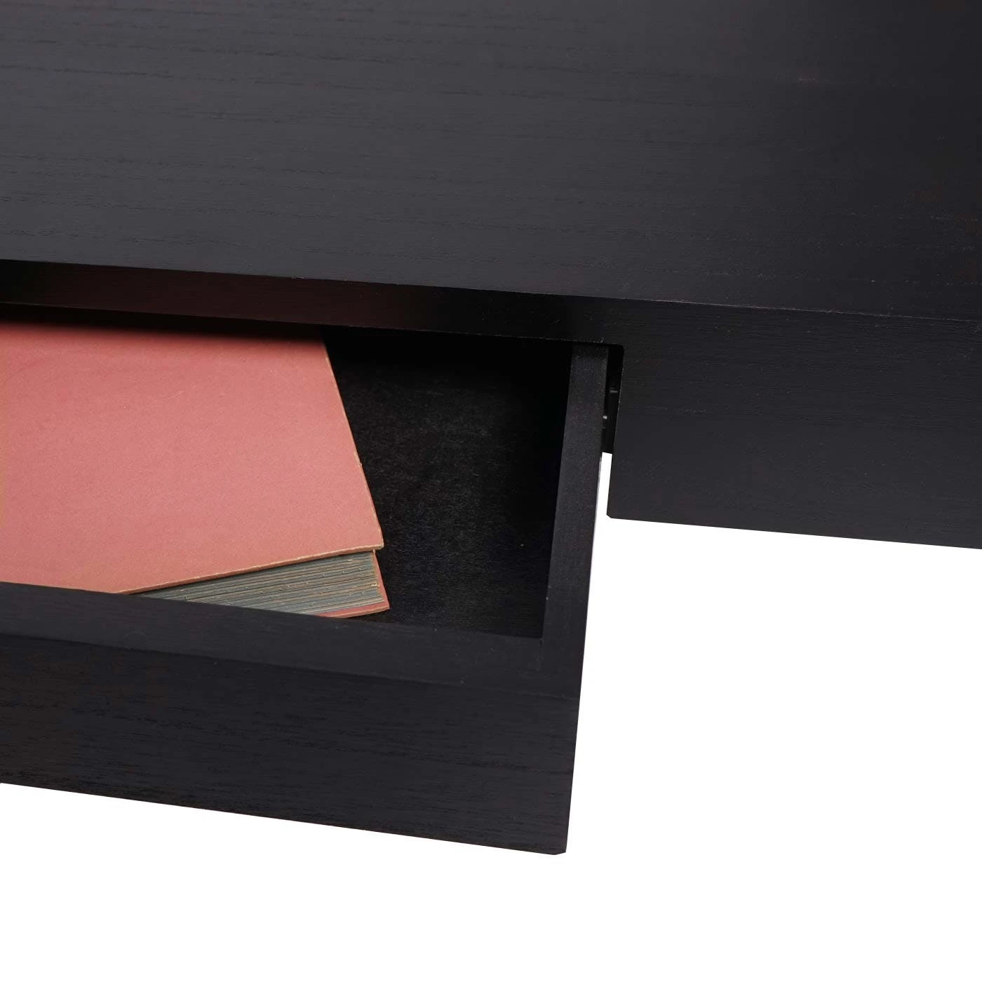 Null Wandregal HWC-H37, Schweberegal Wandboard Hängeregal Regal, Schublade Massiv-Holz 8x80x25cm ~ Schwarz 8 Null Wandregal HWC-H37, Schweberegal Wandboard Hängeregal Regal, Schublade Massiv-Holz 8x80x25cm ~ Schwarz – Bild 6