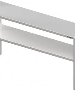 Stalgast Aufsatzbord Mit Zwei Etagen, Verschweißt : 1600x400x700 Mm
