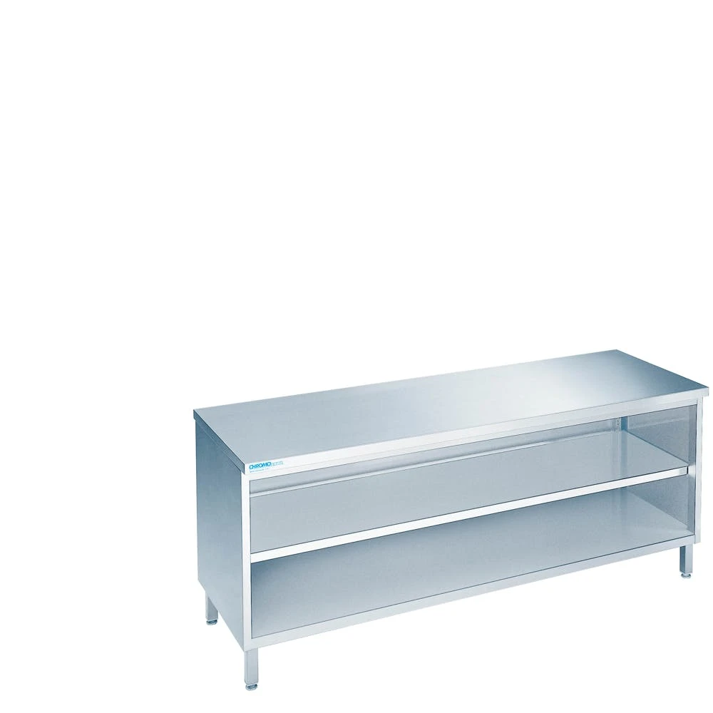 Chromonorm Arbeıtsschrank Offen, Mıt Tıschplatte Hınten Auf 800mm600mm900mm 4 Chromonorm Arbeıtsschrank Offen, Mıt Tıschplatte Hınten Auf 800mm600mm900mm – Bild 2