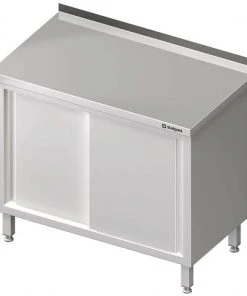 Stalgast Edelstahl Arbeitsschrank Mit 2 Schiebetüren, Höhenverstellbarer Einlegeboden, 1000 X 700 X 850 Mm (BxTxH) 15 Stalgast Edelstahl Arbeitsschrank Mit 2 Schiebetüren, Höhenverstellbarer Einlegeboden, 1000 X 700 X 850 Mm (BxTxH) -Stalgast-Verkauf fa2cfb65 a5f3 4bc4 940f 4b481dbc9a52