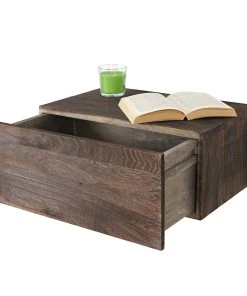 Null Wandregal HWC-C55, Schubladen-Regal, Shabby-Look Vintage, 21x46x30cm ~ Weiß -Stalgast-Verkauf fb98646b bbc1 42d3 982d 31a06bf3c0d3