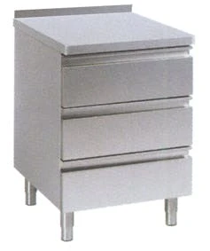 GGG Arbeitsschrank Als Schubladenblock Mit Aufkantung