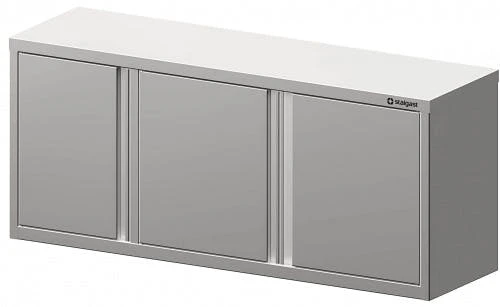 Stalgast Hängeschrank Mit Flügeltüren, Verschweißt : 1100x300x600 Mm 8 Stalgast Hängeschrank Mit Flügeltüren, Verschweißt : 1100x300x600 Mm – Bild 6